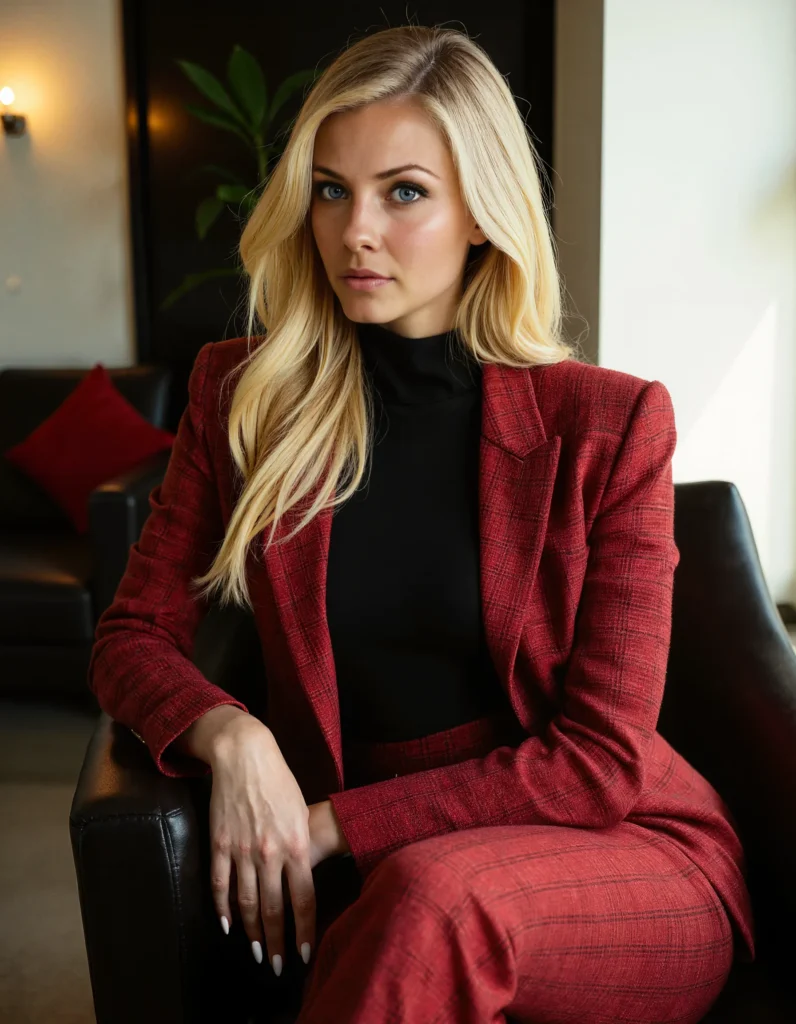 laura-ris-suit-sitting